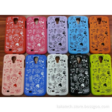 for Samsung I9500 S4 Magic Girl Series Leather Folio Case